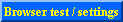 Browser speed settings